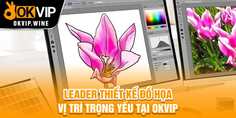 Leader thiết kế đồ họa - Vị trí trọng yếu tại OKVIP